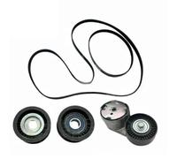 Compatible Con Maserati Para Ghibli Para Quattroporte Para Levante Juego Poleas Tensoras Correa Transmisión 243857 278940 278950 286570 Recambios Coche