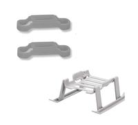 Compatible con Mavic Mini 1/SE Mini 2 Drone Blade Fixed Transport Protector Buckle Soft Cover Mount Propeller Stabilizer Holder(Grey Landing Gear)