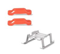 Compatible con Mavic Mini 1/SE Mini 2 Drone Blade Fixed Transport Protector Buckle Soft Cover Mount Propeller Stabilizer Holder(Red Landing Gear)