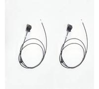 Compatible con Mazda 3 2014 2015 2016 2017 2018 BM BN Este cable de liberación de alambre de capó con mango BHN9-56-720 liberación de capó (2 piezas) (2 piezas)