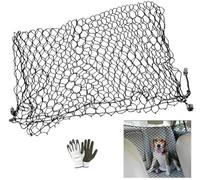 Compatible con mazda mazda2 barrera divisor de coche para perros universal separador ajustable para mascotas, asientos traseros y medios de transporte