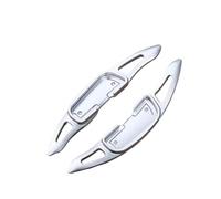 Compatible Con Mazda Para Axela 3 Para Atenza 6 Palanca De Cambios Para Volante De Coche Palancas De Cambio Aptas Para Decoración Levas de cambio del coche(White)