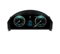 Compatible con Mercedes Benz C W204 NTG4.0 2008-2011 LCD Digital Dashboard Cluster Panel de Instrumentos Virtual Velocímetro Medidor Actualización 12.3"