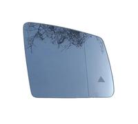 Compatible con Mercedes-Benz Clase B, GL, ML, GLE, W164, W166, W463, W251, años 2010 a 2018. Espejo retrovisor con calefacción, gran angular y advertencia de punto ciego, BSM.(Right side RH)