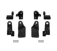 Compatible con Mercedes-Benz Clase GLE W167 2020-2021 350 GLE450 A1678206901. 1 par de kits de reparación de soporte de faro delantero. Soporte para Faros Delanteros