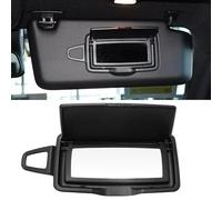 Compatible con Mercedes Benz - Cubierta de espejo para visera solar, cubierta de espejo iluminado de repuesto para W166 X166 W292 W205 W253 C GLC Clase M 2015-2021, 1 tapa de espejo de maquillaje para