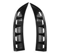 Compatible con Mercedes Cla C118 2020 para parachoques delantero, ala de ventilación lateral, cubierta de guardabarros con aspecto de carbono, accesorio de estilo ABS (negro brillante)