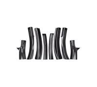 Compatible con Mercedes Compatible con Benz Clase A W177 180 2019-2025. Protectores de umbral de pedal de bienvenida. estribo vehículo pedal pie(Full set)