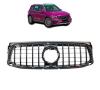 Compatible Con Mercedes GLB X247 Panamericana Rejilla Delantera Brillo Negro