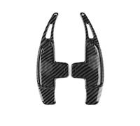 Compatible Con Mercedes Para Benz Para AMG ML63 2012 2013 2014 1 Par De Paletas De Cambio De Volante Interior De Coche De Fibra De Carbono ABS(Red Carbon Fiber)