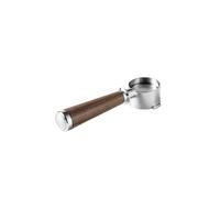 Compatible Con Mhw3, Compatible Con Bomber, Cafetera Italiana, Mango Sin Fondo De Nogal De 51/54/58 Mm.(Delonghi two ears)