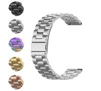 Compatible con Michael Kors Access Gen 5 Bradshaw/Lexington, correa de metal de repuesto de acero inoxidable sólido para MK Access Gen 5 Lexington (20 mm)/Bradshaw (22 mm), 22mm