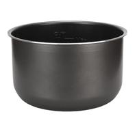 Compatible con Midea olla a presión eléctrica de 4 l/5 l/6 l, juego de cocina con componentes internos antiadherentes de cristal negro: ¡la mejora ideal for tu cocina!(6L)