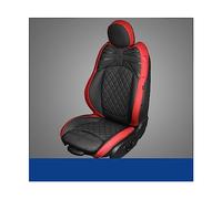 Compatible con MINI Cooper R52 R58 R59 ROADSTER Funda de asiento de coche Cojín de piel sintética Resistente al agua Protector resistente a la suciedad Accesorios de estilo(Black Red New)