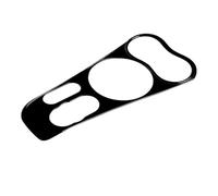 Compatible Con Mini Para Cooper F60 2015 2016 2017 2018 2019 2020 2021 Panel Control Central Coche Cubierta Interior Pegatina Decorativa Modificación del coche(Black)