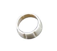 Compatible con Mini para Cooper S F54 F55 F56 F57 F60 Cubierta Anillo Decorativo Perilla Volumen Accesorios Interiores Interior del Coche(White)