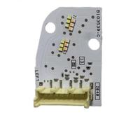 Compatible Con Mini Para F55 F56 F57 F54 63118737590 63118737589 Placa Luz Circulación Diurna Señal Giro Faro Blanco(Left)
