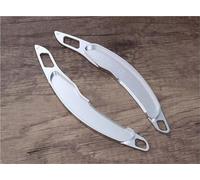 Compatible Con Mitsubishi Para Evolution 2010-2015 Yi Ge 2018-2019 Para Olander 2016-2021 Extensión De Palanca De Cambios De Volante De Coche Levas De Volante(Silver)