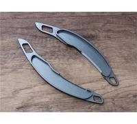 Compatible Con Mitsubishi Para Evolution 2010-2015 Yi Ge 2018-2019 Para Olander 2016-2021 Extensión De Palanca De Cambios De Volante De Coche Levas De Volante(Gray)