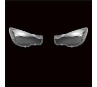 Compatible Con Mitsubishi Para Lingyue Para V3 2012 2013 2014 Carcasa Frontal De Coche Pantalla Transparente Faro Lente Cubierta(A Pair)