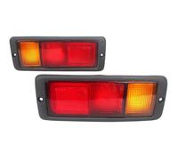 Compatible Con Mitsubishi Para Montero 1992 1993 1994 1995 Luz De Parachoques Trasero Lámpara De Freno MB124963 MB124964 214-1946L-UE Catadióptrico paragolpes(Set)