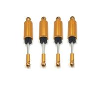 Compatible con MJX 14209 14210 1/14 RC Accesorios De Modificación De La Actualización del Coche Amortiguador De Aceite del De Choques De Metal Amortiguador RC(Yellow)