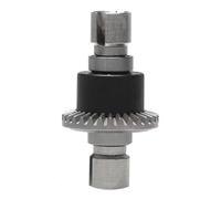 Compatible con MJX H16H H16E H16P 16420Y RC Camiones Automóviles Piezas Mejoradas Accesorios Engranaje Diferencial Delantero Y Trasero De Metal RC Accesorio