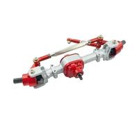 Compatible con MN D90 D91 99S FJ45 1/12 RC Truck Cars Piezas De Actualización Modificación Juego Eje Puente Delantero Y Trasero Metal Repuesto Piezas