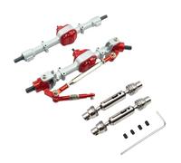 Compatible con MN D91 D96 D99S MN-90 MN99S Fit Metal Metal Beat y Trasero con Eje de transmisión para 1/12 RC Reemplazo de Piezas de automóvil(White)