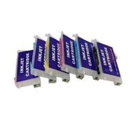 Compatible con modelos de impresora T0481 T0486 Cartucho de tinta para T0481 Tinta Photo de lápiz de tinta R200 R220 R300 R300M R320 R340 RX500 RX600 RX620 RX640 Reemplazo de posventa de posventa