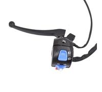 Compatible con modelos de motocicleta 7 8 pulgadas 22 mm Mangar Manillar Connerador de la bocina Arranque del faro Botón de giro para el reemplazo del mercado de accesir(Left)