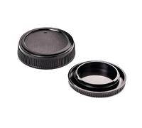 Compatible con Montura Olympus OM. Juego 2 en 1: Tapa Trasera del Objetivo y Cubierta del Cuerpo de la cámara for Sistema Cuatro Tercios.