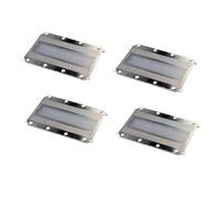 Compatible Con Moser,Compatible Con Wahl,Hoja De Rejilla De Repuesto For Afeitadora, Lámina Exterior(4pcs)