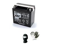 Compatible con moto Guzzi V7 III Carbon E4 (LDG00) 750 2018 a 2018. Batería ya lista cargada sellada Furukawa FTZ14BS baterías activas 14 Ah amperios 12 voltios 150 x 87 x 145 mm