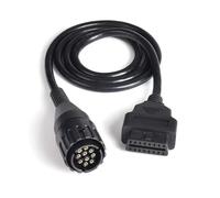 Compatible con Motocicletas BM, Cable Adaptador IC D de 10 Pines a 16 Pines, Conector de diagnóstico OBD2 for Cable de extensión BM.