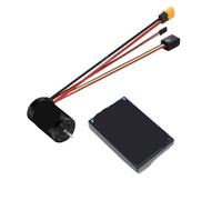 Compatible con Motor sin escobillas Hobbywing QuicRun Fusion impermeable (1200KV/1800KV) 40A ESC for coche RC 1/8 1/10(1800KV Motor Card)