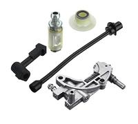 Compatible con motosierra china 45CC 52CC 58CC 4500 5200 5800 Pieza de repuesto de aceite Filtro Tubería Manguera Línea Kit de gusano Juego de herramientas de jardín duraderas para hombres