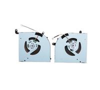 Compatible con MSI, Compatible con Creator, Z16P B12UGST B12UMST BS6212MS-U5Z/U5W 12V 0.55A MS-15G1 CPU Conjunto De Ventilador Turbo for Portátil(CPU GPU Fan)