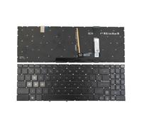 Compatible con MSI, Cyborg 15 A12VE A12VF A13VE MS-15K1 Bravo 15 B7EDP C7VE C7VF 17 C7UDX D7VF MS-158P Teclado Lap US Azul Retroiluminado