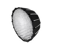 Compatible con Nanlite Forza 60 Series - Softbox parabólico Profundo de instalación rápida de 60 cm (EC-FZ60/SB-FZ60)(Including Grid)