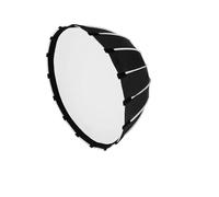 Compatible con Nanlite Forza 60 Series - Softbox parabólico Profundo de instalación rápida de 60 cm (EC-FZ60/SB-FZ60)(No Grid)