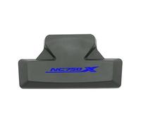 Compatible con NC700X NC750X 2014-2021, accesorios universales para maletero, respaldo de motocicleta, funda superior acolchada (azul NC750X)