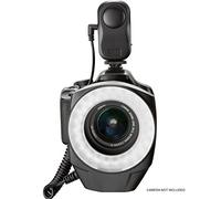 Compatible con Nikon 1 J5 Dual LED Macro Anillo LED de luz (Incluye Soporte de Montaje) - sólo Pantalla Plana en el Objetivo con Filtro Hilos