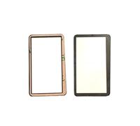 Compatible con Nikon D800: Tapa Superior, Pantalla LCD Protectora pequeña, Cristal Exterior, Piezas de reparación for cámara + Cinta Adhesiva