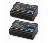 Compatible con Nikon EN-EL15 Batería for Cámara, 2PC | 7,0 V, 2550 mAh, for Z5/Z6/Z7/D850/D750/D7100/D7200/D7500/D810/D600