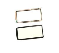Compatible con Nikon EOS D300, Cubierta Superior, Pantalla LCD Protectora Pequeña, Piezas De Reparación De Cámara De Vidrio De Ventana Exterior + Accesorios De Cinta