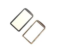 Compatible con Nikon EOS D700, Cubierta Superior, Pantalla LCD Protectora Pequeña, Piezas De Reparación De Cámara De Vidrio for Ventana Exterior + Pieza De Cinta