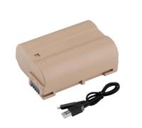 Compatible con Nikon Z5, Z6, Z7 NP-FZ100 LP-E6NH EN-EL15C Juego de baterías(EN-EL15)