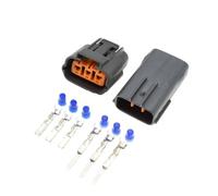 Compatible Con Nissan 6195-0009 6195-0012 Reemplazo Del Arnés De Cableado Del Conector De La Bobina De Encendido Del Automóvil De 3 Pines Arnés Bobina Encendido(Male female set)