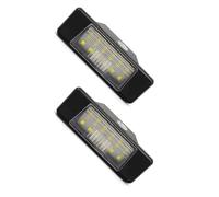 Compatible con Nissan Kicks Micra NV200 2 Piezas de luz para matrícula de Coche Accesorios para automóviles Luces para matrículas de Coches